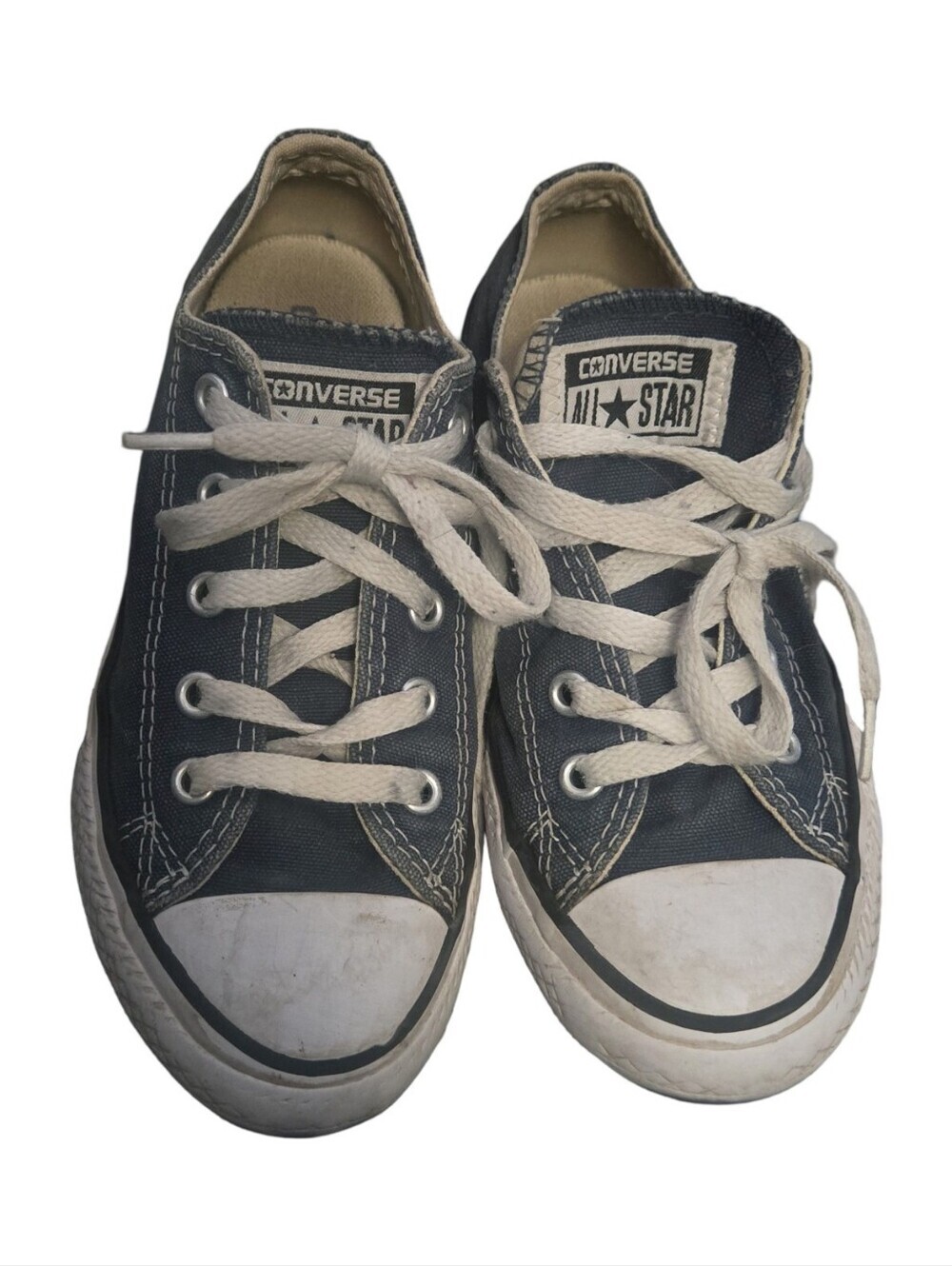 Converse Sneakers Streetwear Classic Kids Navy Blue Low Top Lace Up Skater